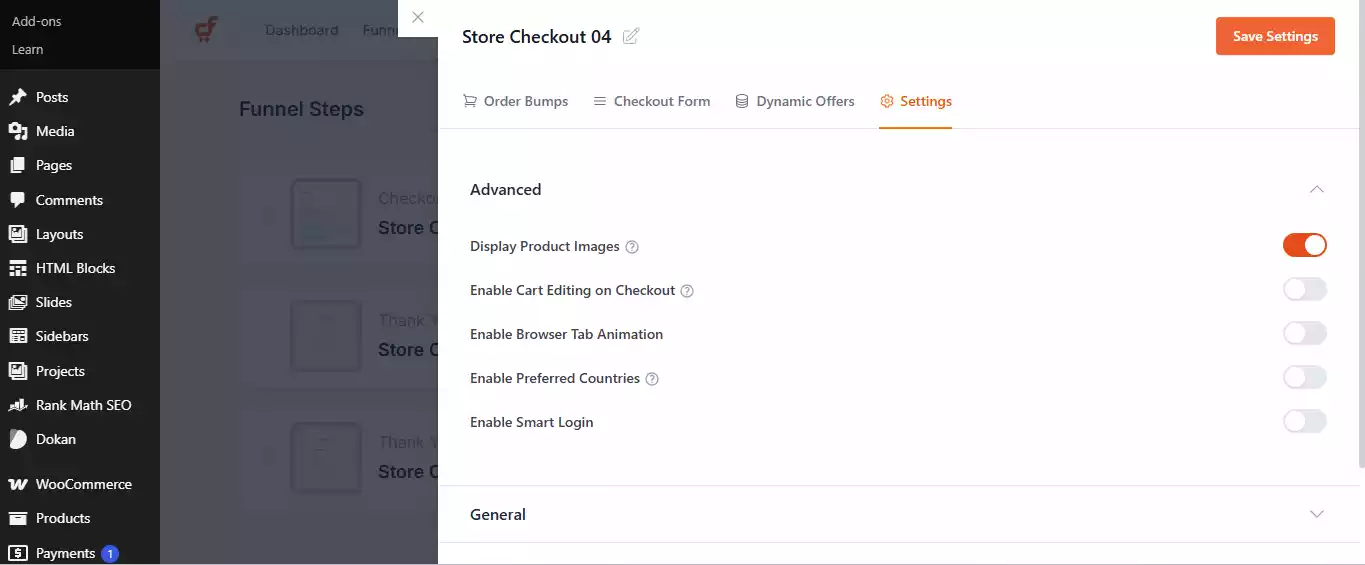 CartFlows Pro Latest - WordPress Premium Plugin | Digital E Product BD CartFlows Pro Checkout Page Setting
